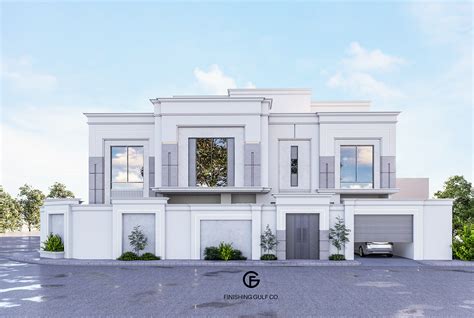 Neo Classic Exterior Villa Design On Behance