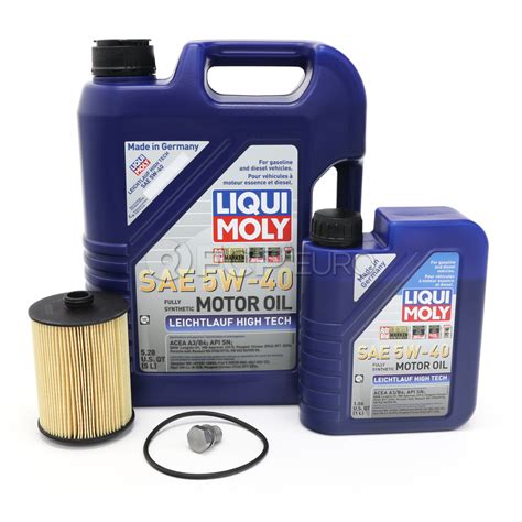 VW Oil Change Kit (5W40) - Liqui Moly KIT-01055 | FCP Euro