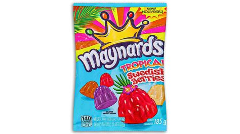 Maynards Tropical Swedish Berries Exotic Snack Guys