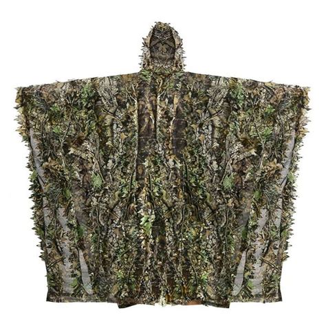 Photography Bird Comfortable Tactical 3d Ghillie Suit Game Poncho
