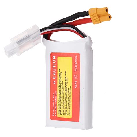 Zop Power V Mah C S Lipo Battery Xt Plug For Rc Quadcopter