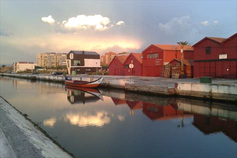 Fondos De Pantalla Paisaje Urbano Reflexión Noche Oscuridad Canal