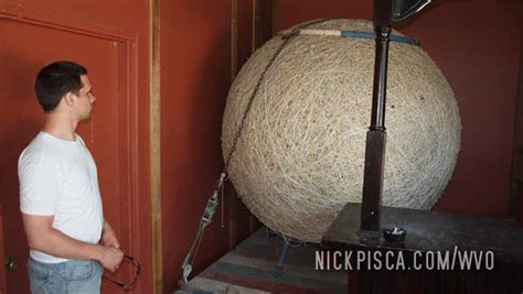 Largest Ball Of String At The Weston Brewing Company Wvo