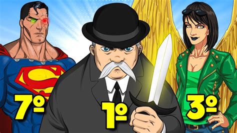 Os Personagens MAIS PODEROSOS Da DC YouTube