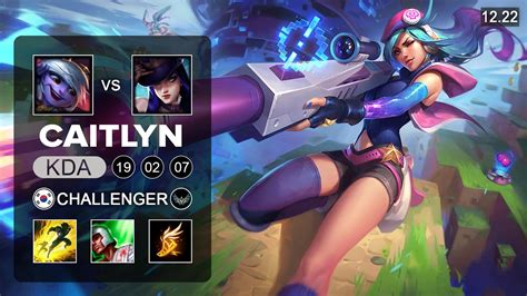 Caitlyn Vs Tristana Adc Kr Challenger Patch Season Youtube