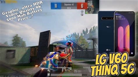 LG V60 Thinq 5g Pubg Test Review Snapdragon 865 LG V60 Thinq Price