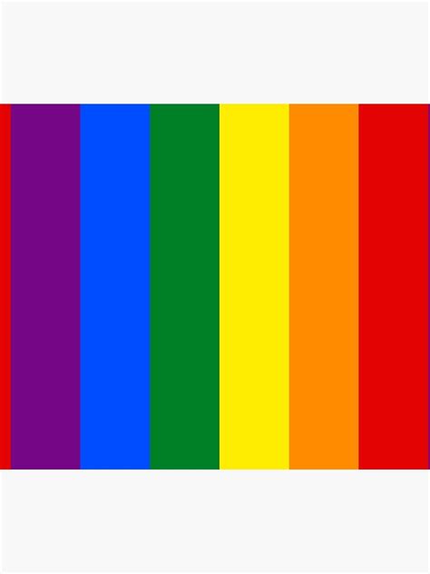 Vertical Gay Pride Rainbow Flag Shower Curtain By Podartist Redbubble