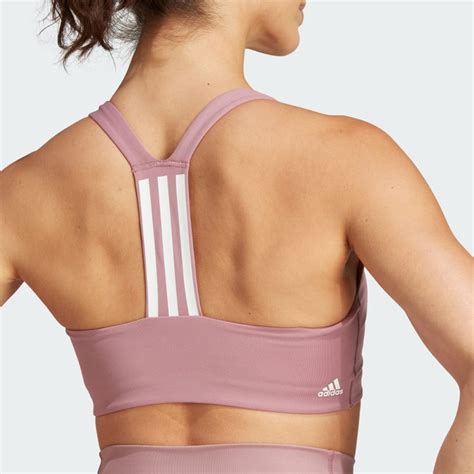 Clothing Powerimpact Training Medium Support Bra Pink Adidas