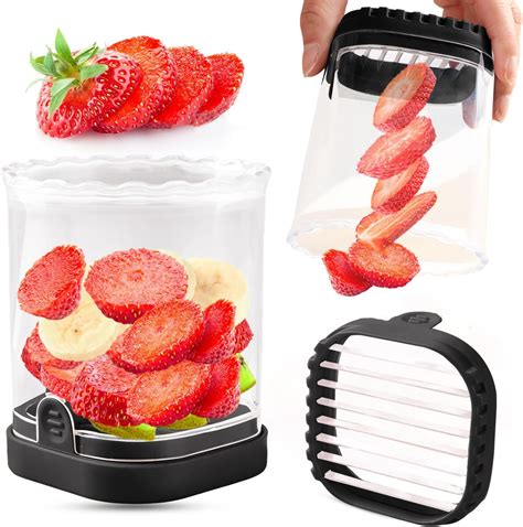 Amazon Upgrade Fruit And Vegetable Speed Slicer With Push