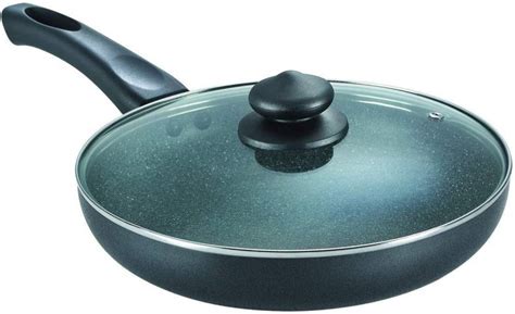 Prestige Fry Pan 2 8 Cm Diameter With Lid 2 8 L Capacity Price In India Buy Prestige Fry Pan 2