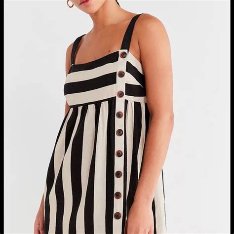 Urban Outfitters Dresses Nwt Urban Outfitters Deena Striped Midi