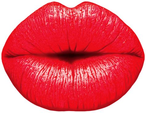 Red Kiss Lips Png