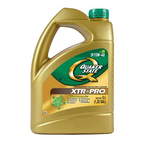 Aceite Multigrado Quaker State Xtr Pro Sae 15w 40 5 Litros Walmart En