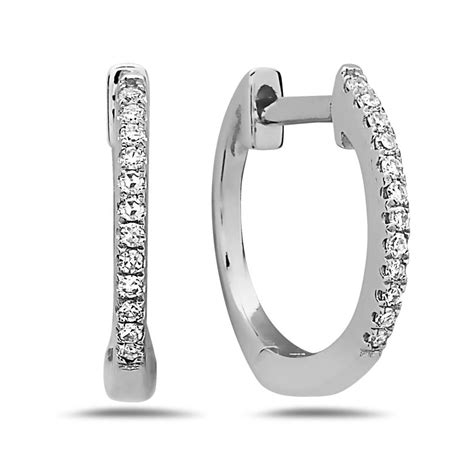 Diamond Huggie Earrings - Minichiello Jewellers