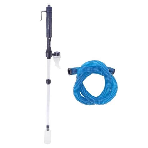 Qiilu Nettoyeur De Gravier D Aquarium Siphon Lectrique Aspirateur D