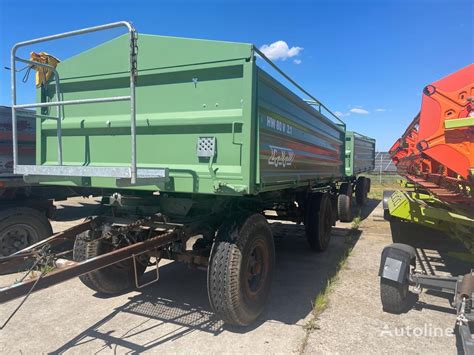 Fortschritt Conow 80V 2 1 Dump Trailer For Sale Germany Kunde ZA40143