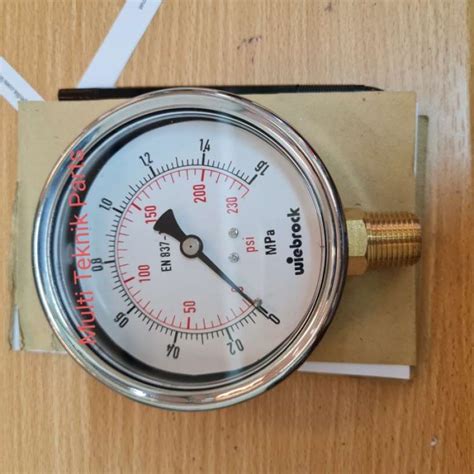 Promo Pressure Gauge Raket Stainless Kuningan Inch Drat Inch