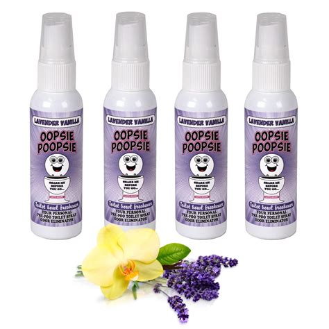 Oopsie Poopsie Poo Gone Bathroom Bowl Toilet Spray Deodorizer 2oz 24