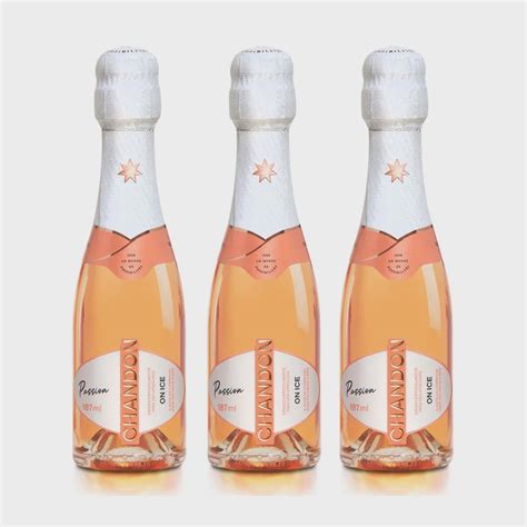 Kit Un Mini Espumante Chandon Baby Passion Ros Ml No Shoptime