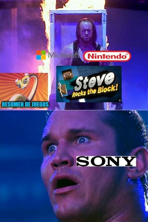 Tiembla Sony Meme Subido Por Resumen De Juegos Memedroid