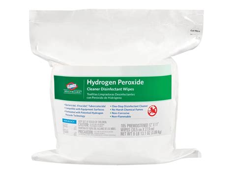 Clorox Healthcare Clo Hydrogen Peroxide Cleaner Disinfectant Wipes