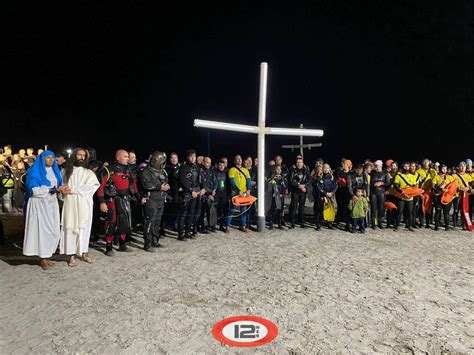 Vía Crucis Submarino en Puerto Madryn un evento único en el mundo