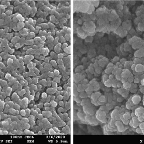 Comparison Of SEM Images Of Prepared Hydrotalcites With A Ratio Of Mg