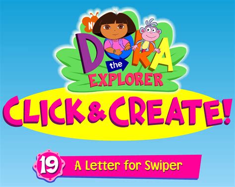 Dora The Explorer Click And Create 19 A Letter For Swiper Play Online On Flash Museum 🕹️