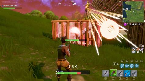 The Gun Fight That Took A Fortnite Shot With Geforce Youtube