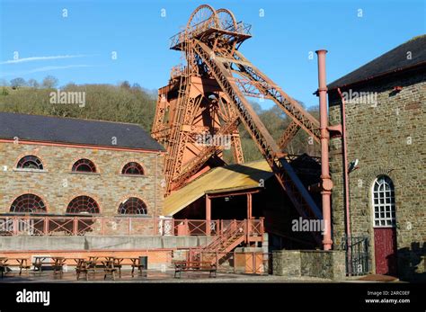 Rhondda Heritage Park Trehafod Rhondda Valley South Wales Stock