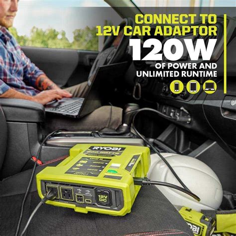 Ryobi ONE+ 18V 800-Watt Max 12V Automotive Power Inverter with Dual USB Ports - Hardwares online ...