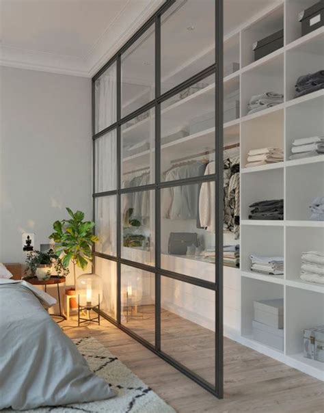 30 Simple And Modern Open Closet Ideas For Your Bedroom | HomeMydesign