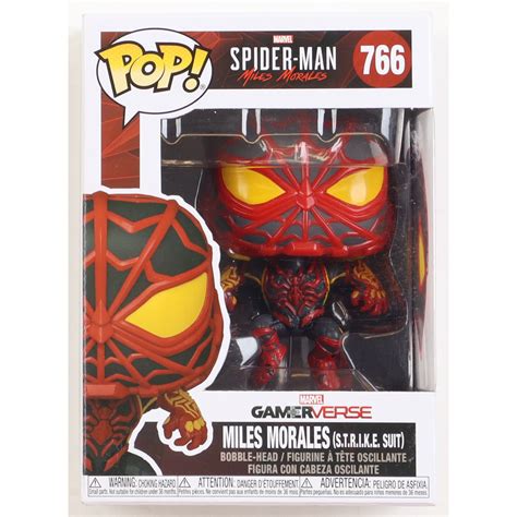 Tone Rodriguez Signed "Spider-Man" #766 Miles Morales (S.T.R.I.K.E. Suit) Funko Pop! Vinyl ...