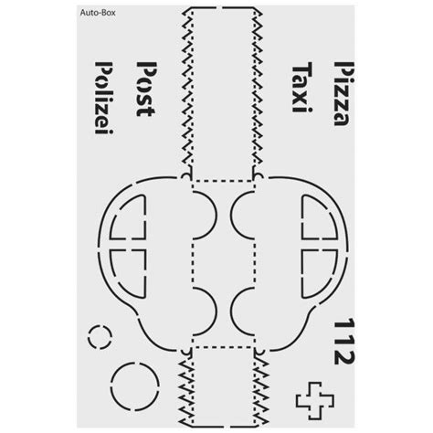 Design Schablone Nr 7 Igel Box DIN A4 Von Ideen Mit Herz Basteln