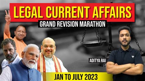 Legal Current Affairs Backlogs GRAND MARATHON CLAT CLAT 2024