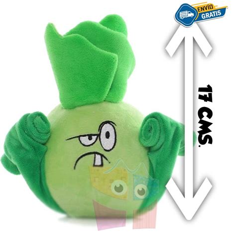 Multiofertas Peluche Bonk Choi Plantas Vs Zombies 17cm Peluche