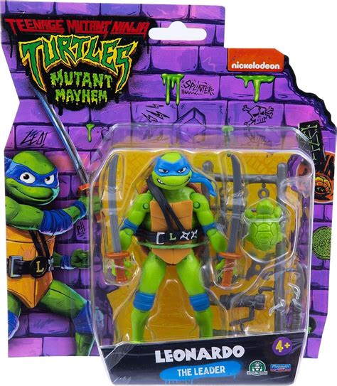 Tmnt Figurine Articul E Tortues Ninja Leonardo Cm Turtles