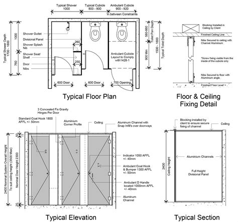 Bathroom Partitions Dimensions At Carmen Zandra Blog