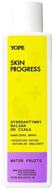 Yope Skin Progress Hydroaktywny balsam do ciała WATER FRUITS 200ml