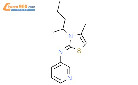 452945 06 1 4 methyl 3 pentan 2 yl N pyridin 3 yl 1 3 thiazol 2 imine化学