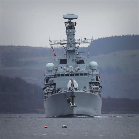 Navy Lookout On Twitter Hmsportland Inbound To Faslane This