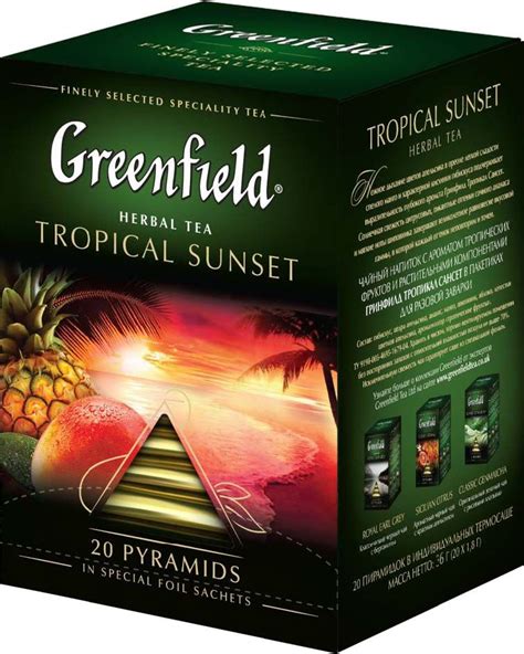 Greenfield Tropical Sunset in 2024 | Speciality teas, Herbalism, Tea
