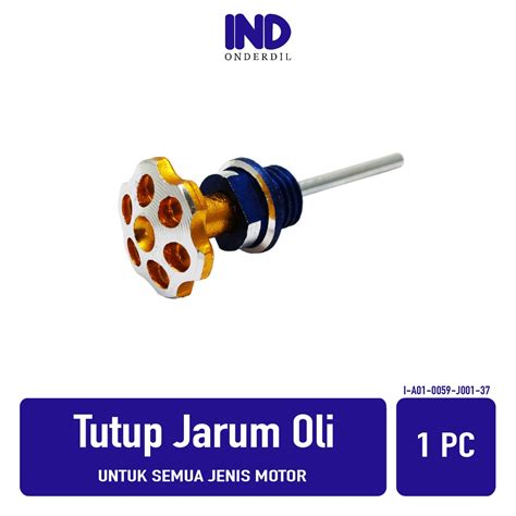 Jual Ind Onderdil Penutup Tutup Jarum Oli J Cnc Variasi Jamur Flower