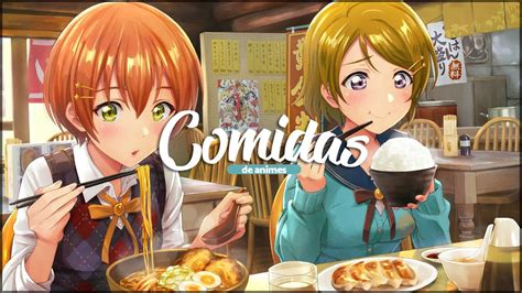 Comidas Que VocÊ JÁ Viu Em Animes 🍜🍙 Youtube
