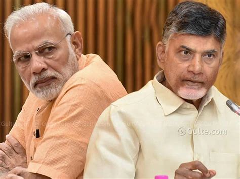 Modi Speaks To Chandrababu Before Speech