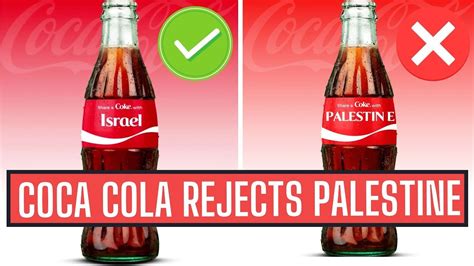 New CocaCola Personalized Bottles Ban ‘Palestine’ Word