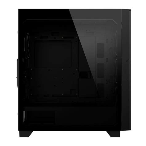 Gabinete Gamer Gigabyte Aorus C500 Glass Rgb Mid Tower Lateral De Vidro 4 Fans Preto Gb