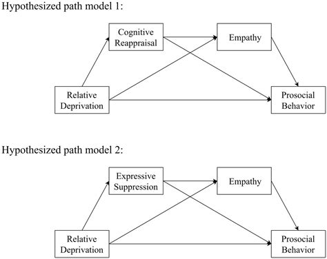 Frontiers Cognitive Reappraisal And Empathy Chain Mediate The