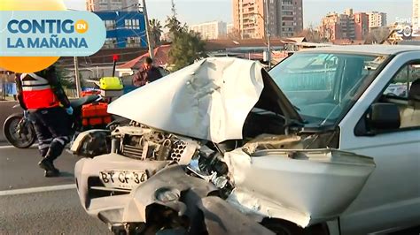 Trágico Accidente De Tránsito En La Autopista Central Involucró Seis