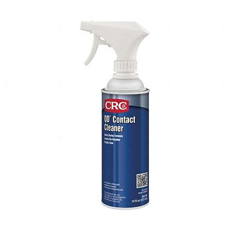 Crc Contact Cleaner Trigger Spray Can 14 Oz Liquid Qd® Safe On All Plastics 6ra76 02133